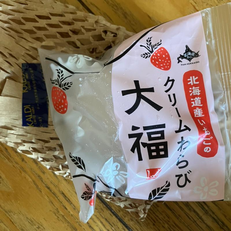 クリームわらび大福(カルディコーヒーファーム なんばマルイ店)