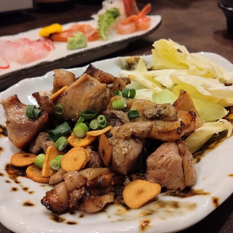 地鶏のもも焼き(ちょびすけ)