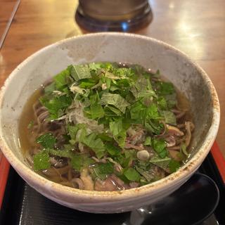 冷たい山椒肉そば(肉そば家 笑梟 （ふくろう）)