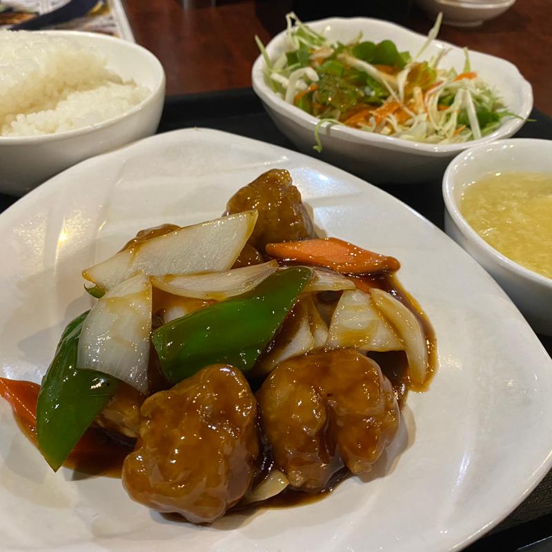 酢豚定食(広東料理 柏林苑 )