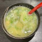 具あり自家製鶏スープ