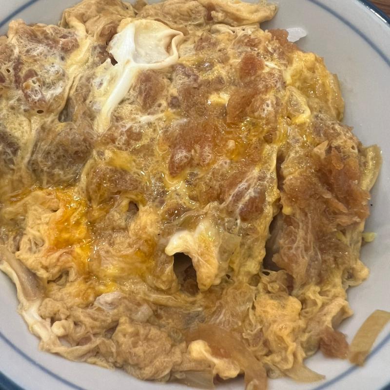 かつ丼(そば処 松屋)