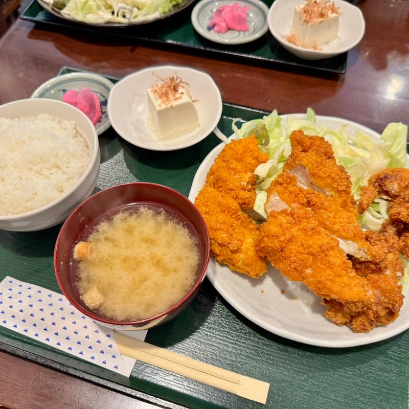 チキンカツの盛り合わせ(ＵＲＡＷＡちきん亭)