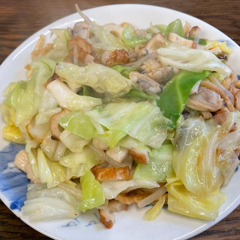 皿うどん(かも料理専門店 まりも 本店)