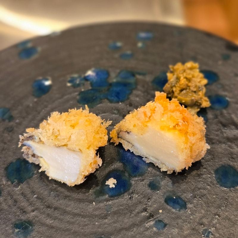 鮑 肝添え(とんかつ U.F.O)