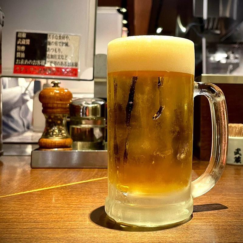 生ビール(麺屋武蔵 芝浦店)