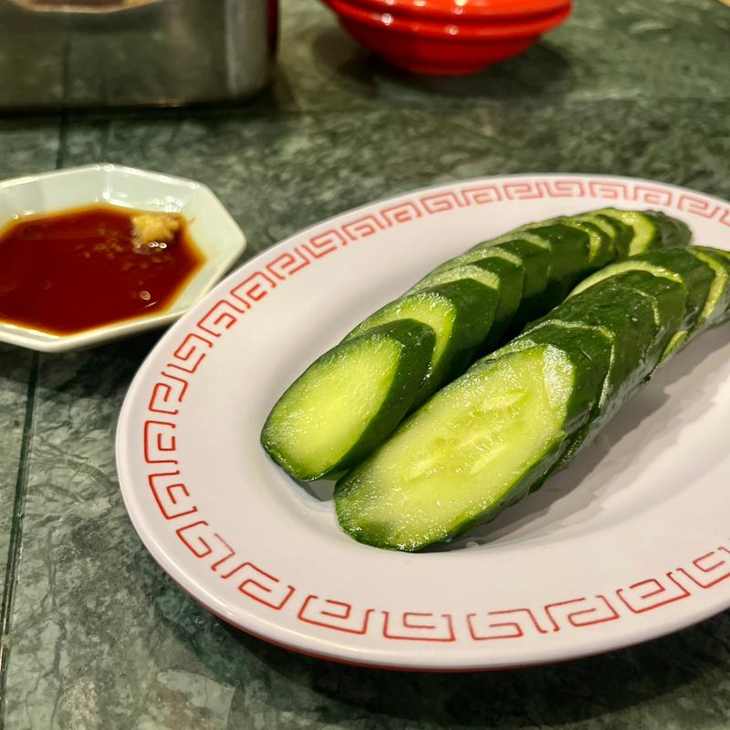 きゅうりのぬか漬け(浅)(餃子屋かず/Gyozaya Kazu)