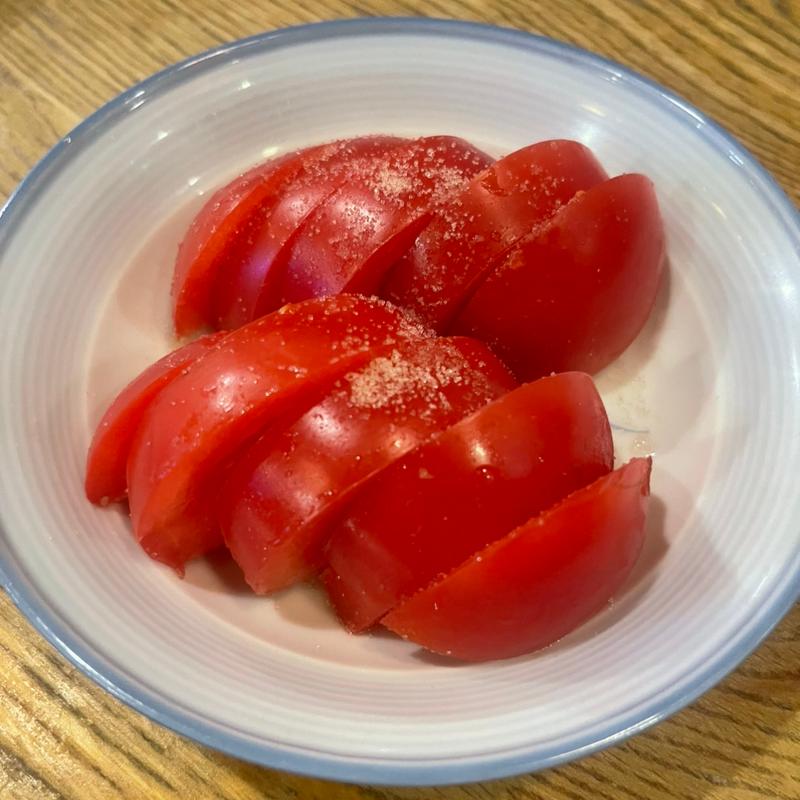 冷やしトマト(武州うどんあかね&みどりダイニング)