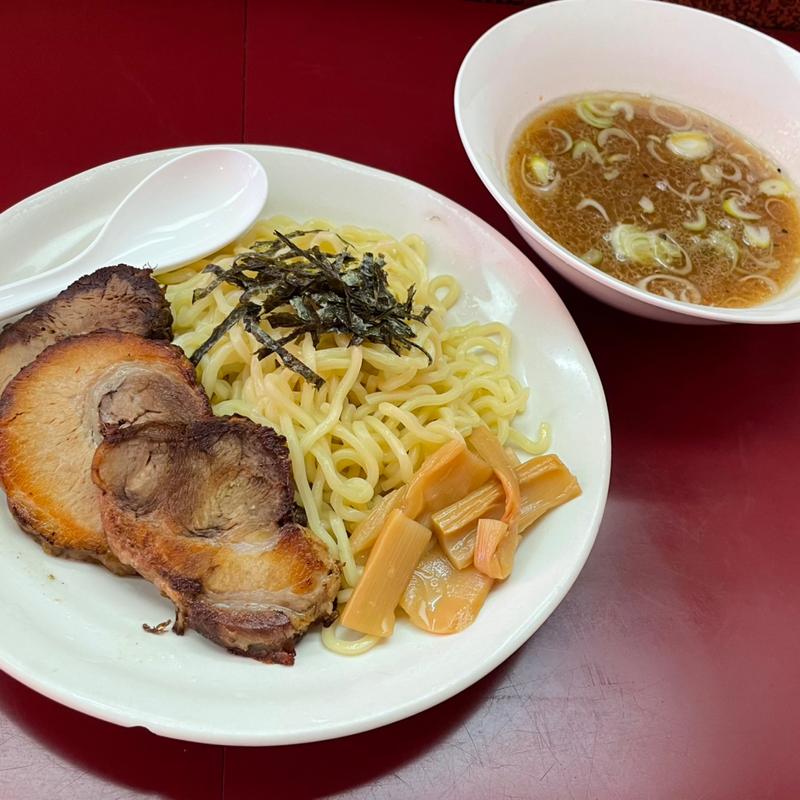 炙りチャーシューつけ麺(柏龍)