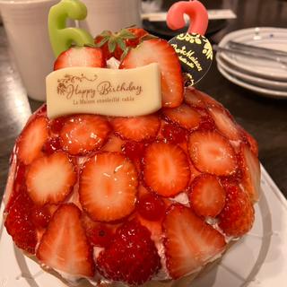 丸ごと紅ほっぺのズコットケーキタルト(ラ・メゾン アンソレイユターブル パティスリー エキュート赤羽店)