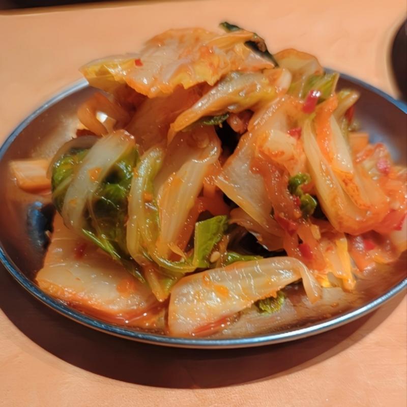 手作りキムチ(ロース焼肉専門店 肉酒場)