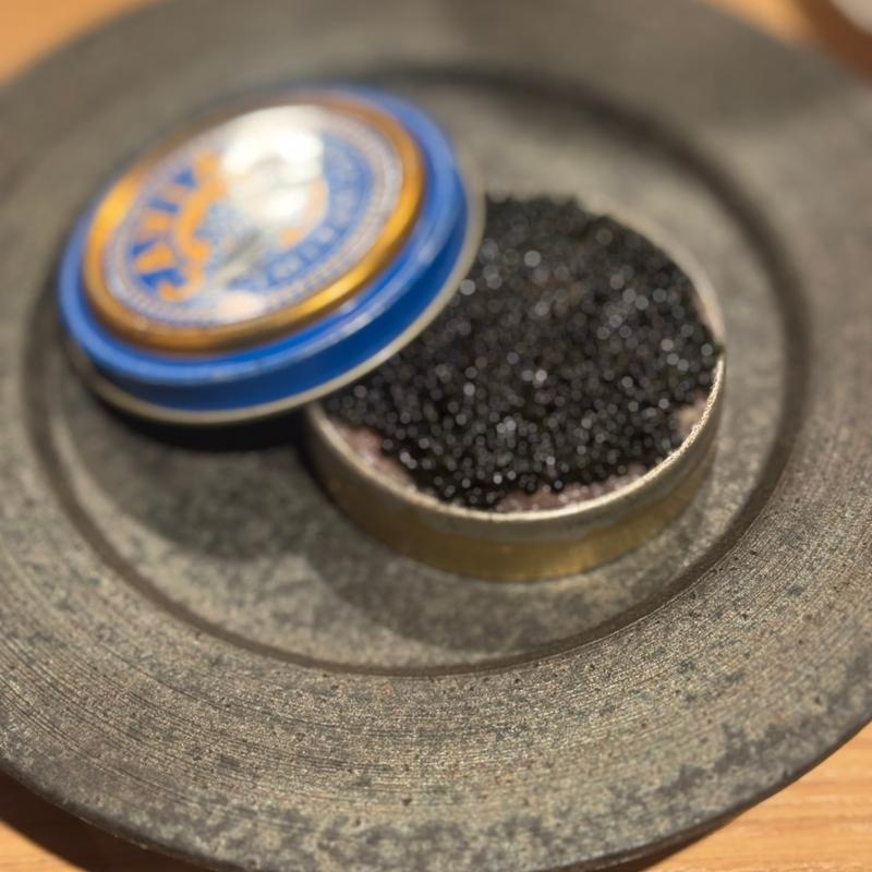 キャビア寿司(鮨・肴・酒 杉玉 学芸大学店)