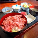 ねぎとろ定食