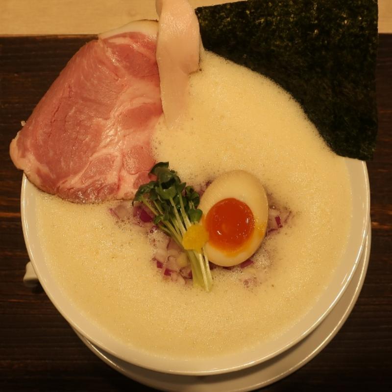 鶏白湯泡ramen-醤油-(鶏白湯泡ramenたまき)
