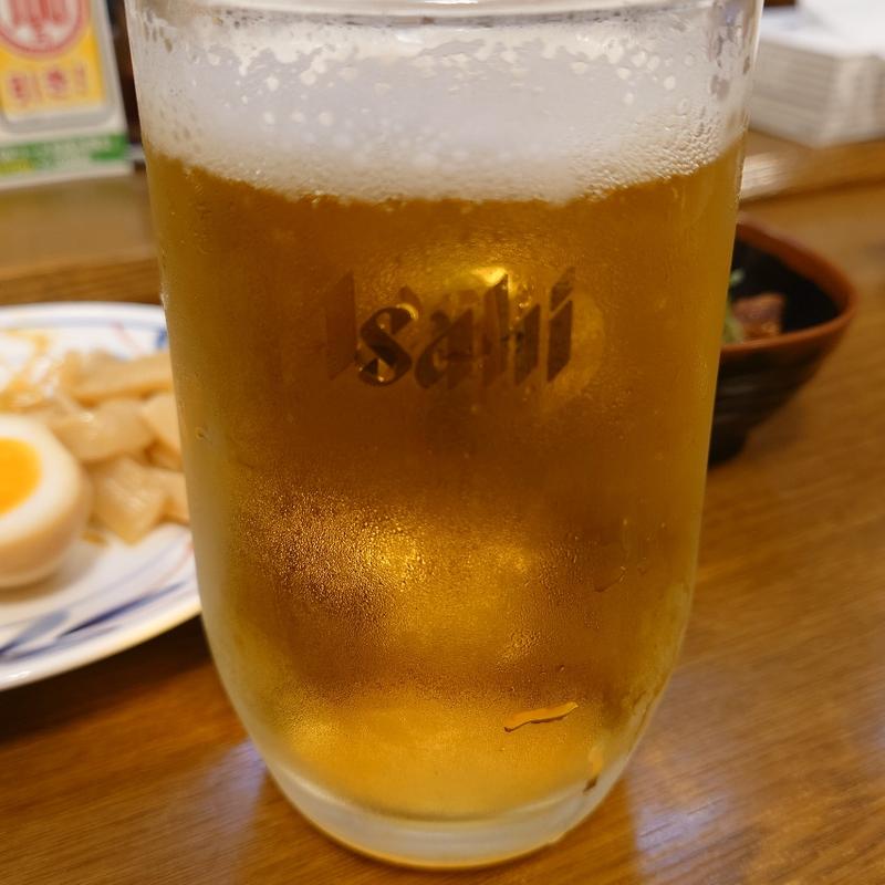 生中ジョッキ(風風ラーメン 熊谷南口店)