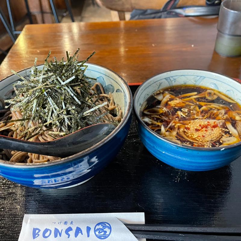 鶏つけ蕎麦　大(つけ蕎麦 BONSAI 中野店)