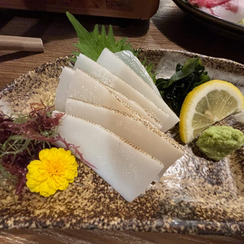 セーイカ刺身(美浜殿内(みはまどぅんち/Mihama Dunchi))