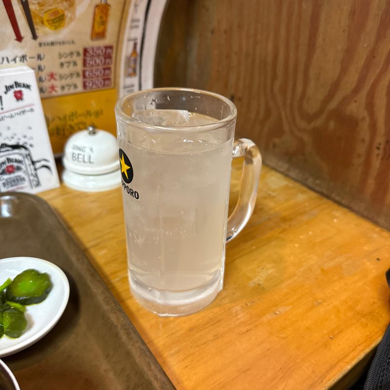 レモンサワー(大樽 目黒川店)