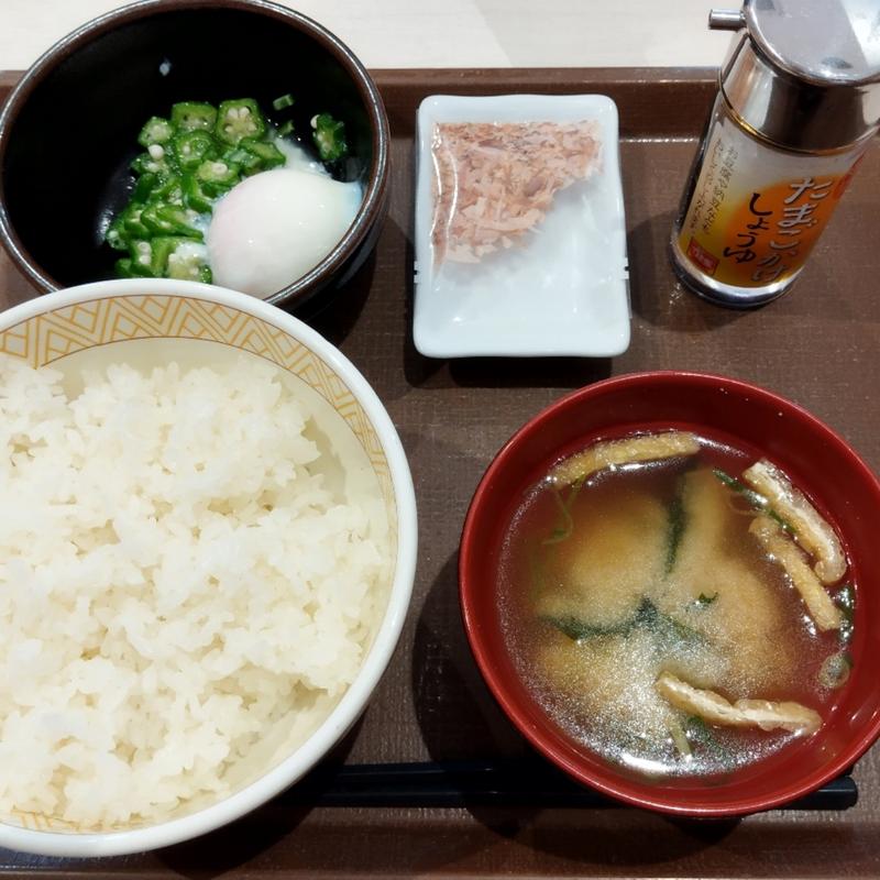 まぜのっけ朝食 並(すき家 葛飾亀有一丁目店)