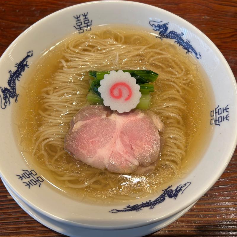 中華そば肉2.エビ2(中華蕎麦 にし乃)