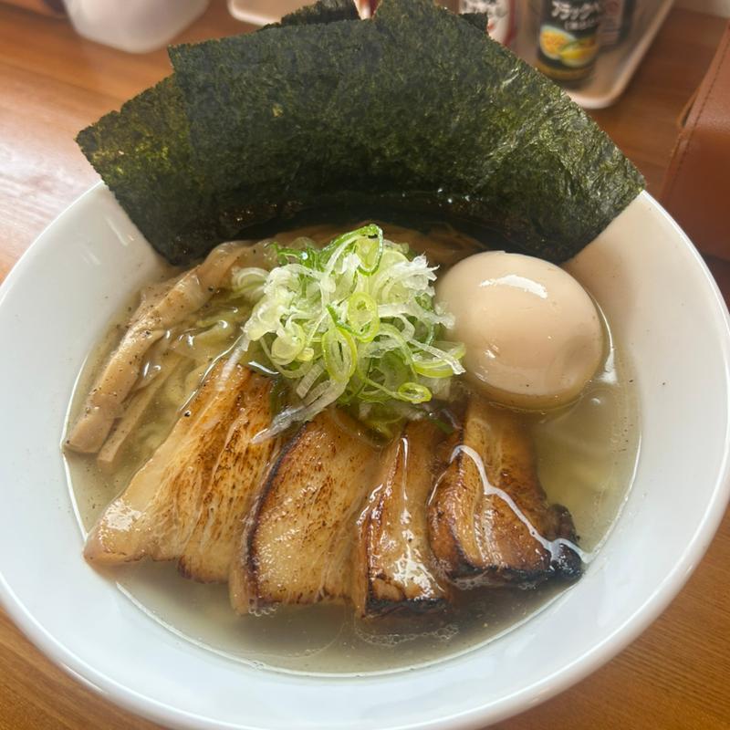 手揉み中華そば　特製　塩(麺処 雅)