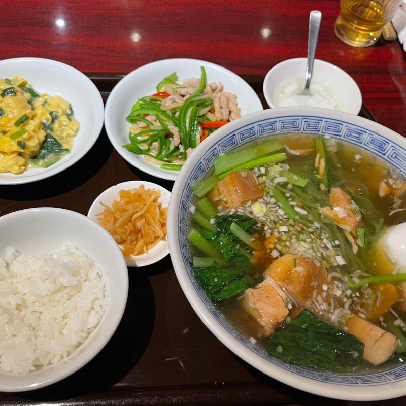 麺セット①(龍口酒家 本店)