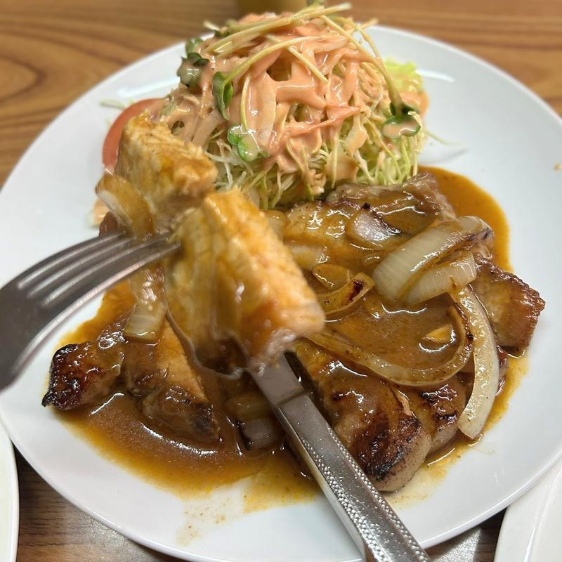 ポークチャップ S(味の洋食 とん助)