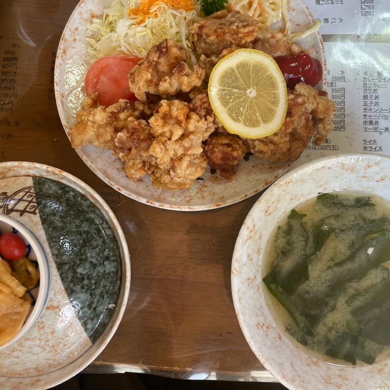 唐揚げ定食(せがわ食堂 )