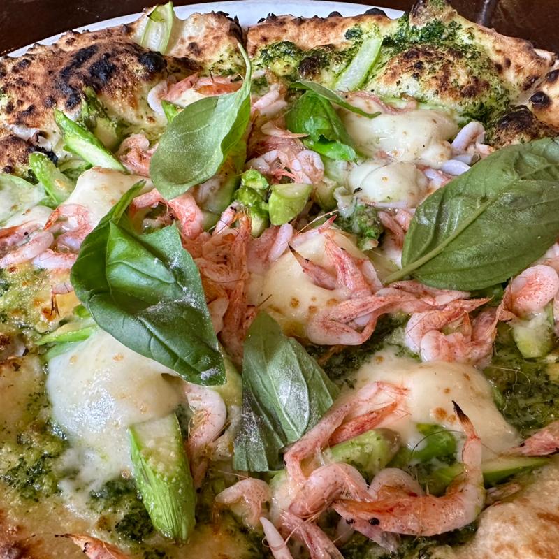 桜海老とアスパラ(Vento e Mare)