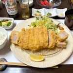 リブロースカツ定食