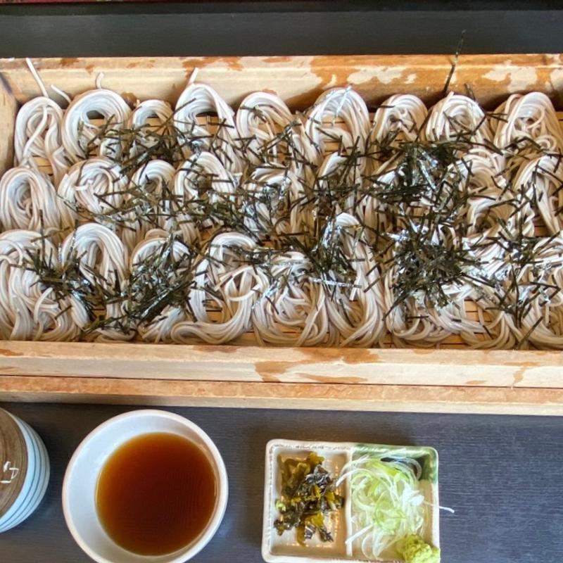 へぎそば 三人前(孫四郎そば 見附店 （まごしろうそば）)