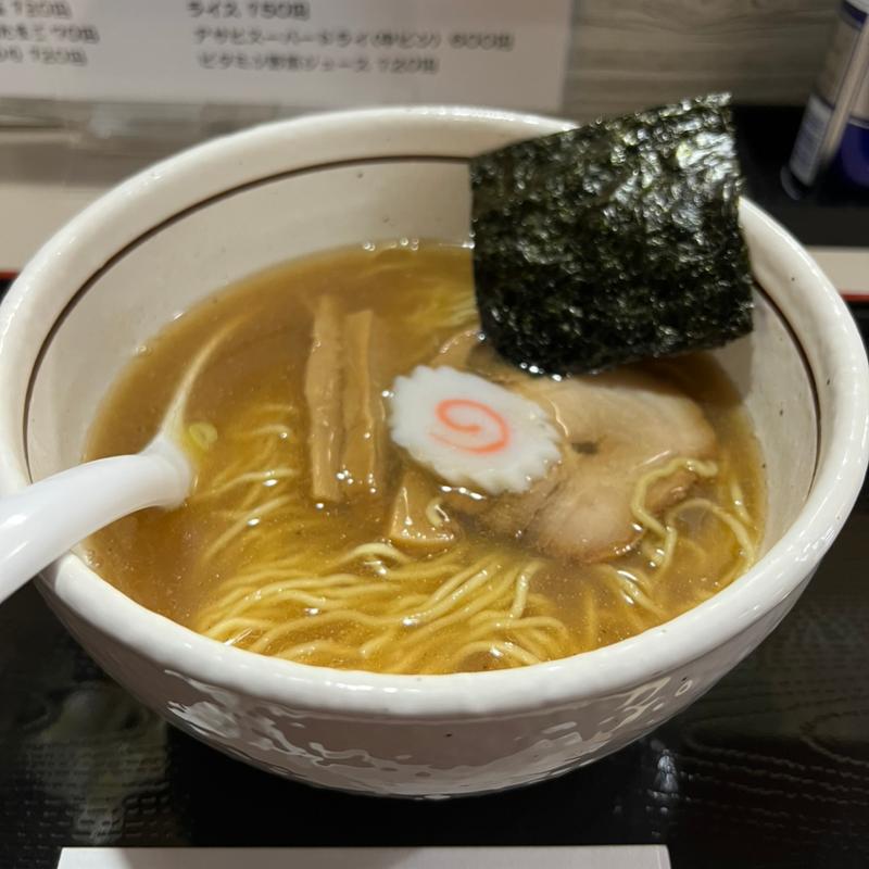 正油そば(煮干し支那そば 正（まさ）)