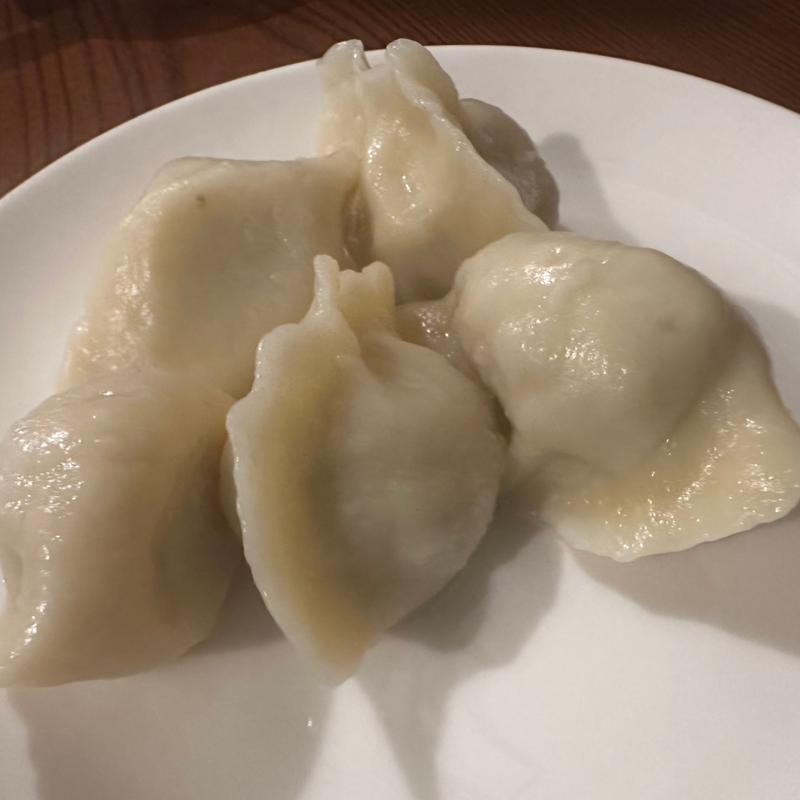手作り水餃子(中華料理 帆)