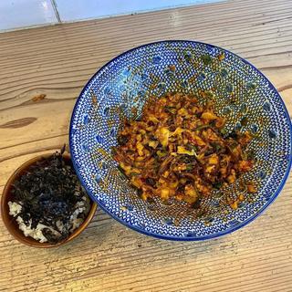 〆の岩海苔和え飯(五弦屋)