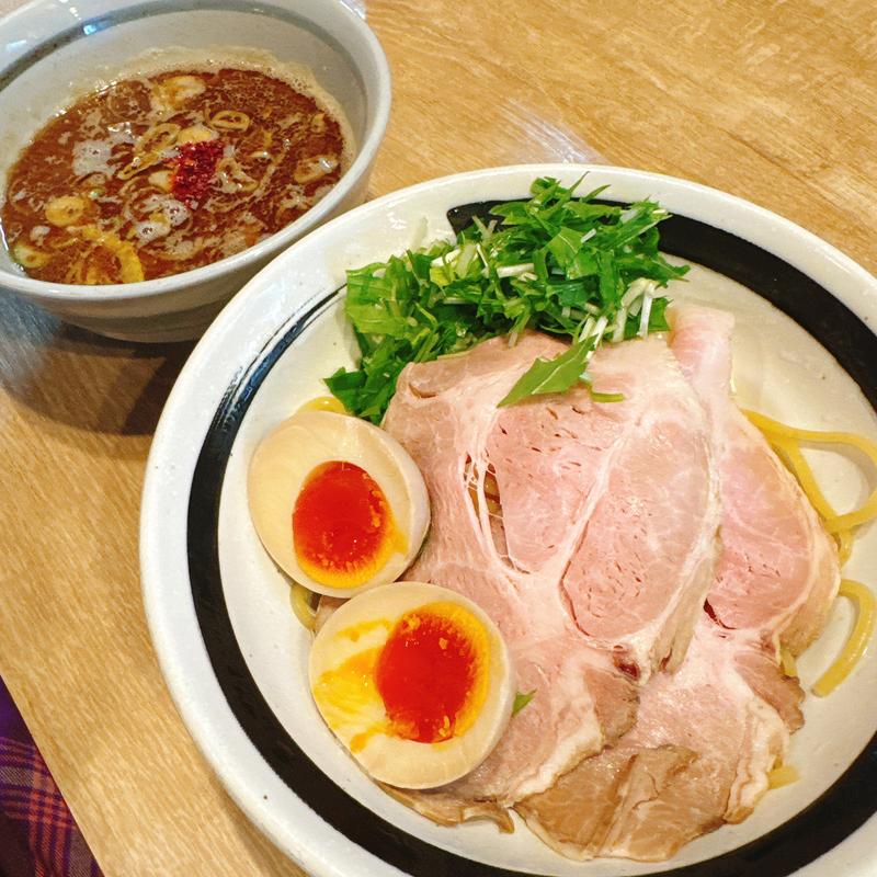 味玉子つけ麺(麺100％)