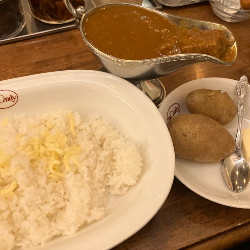 ビーフカレーセット(ボンディ 芝浦店)