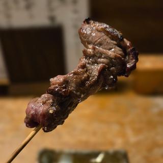 馬肉の炙り(炭焼巧房 源)