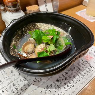 アサリ酒蒸し