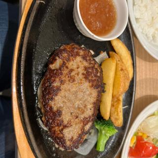 手ごねハンバーグ(ヴィクトリアステーション 旭川四条通店)
