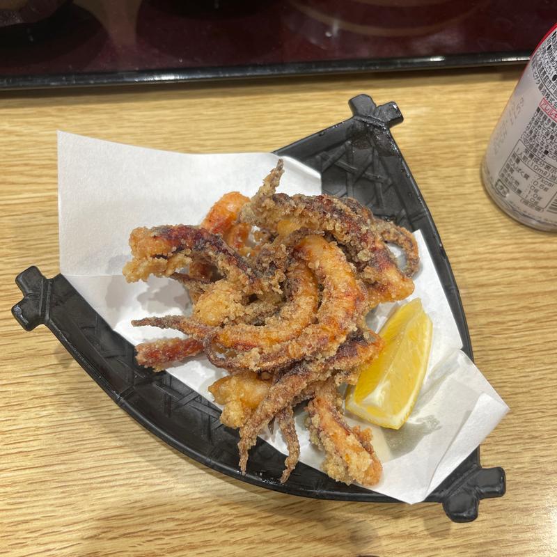 イカゲソ南蛮揚げ(北海道生まれ和食処とんでん 鶴ヶ島店)