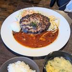 ハンバーグステーキ(洋食 ツバキ亭)