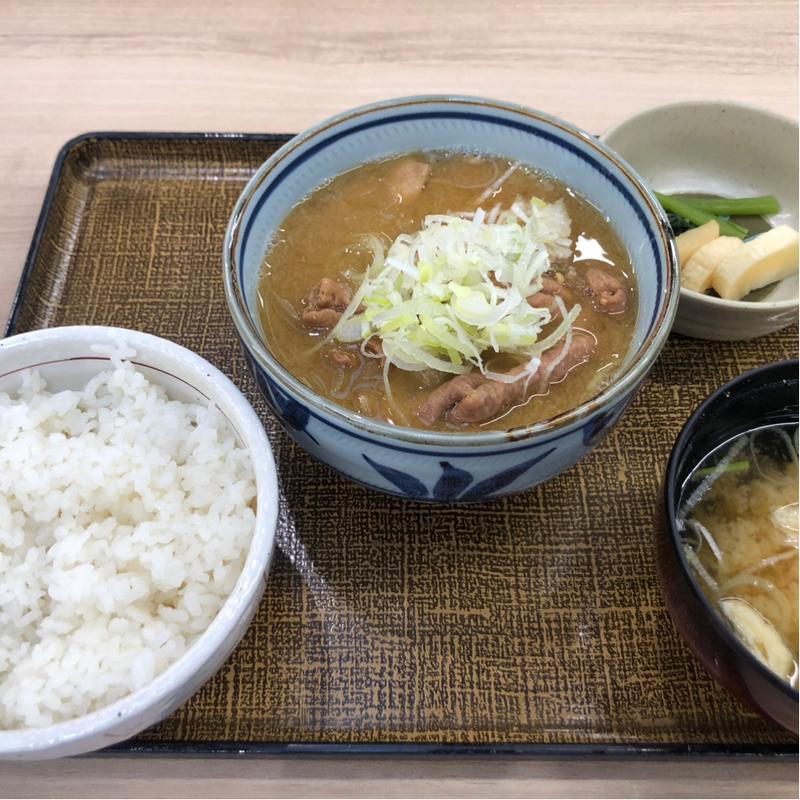 もつ煮定食(談合坂 定食亭)