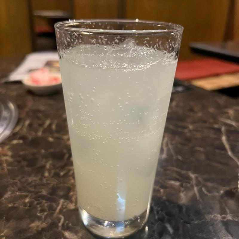 大人のレモンスカッシュ(京の焼肉処 弘 千本三条本店 （ヒロ）)