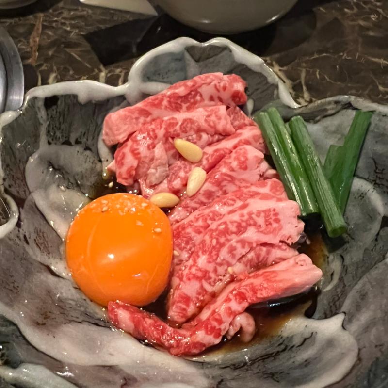 和牛ユッケ(京の焼肉処 弘 千本三条本店 （ヒロ）)