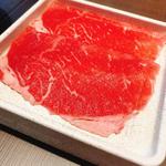 熟成牛肉（しゃぶしゃぶセット）