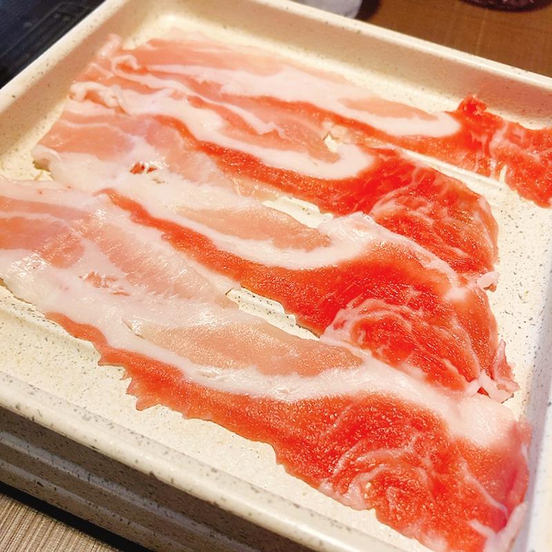 豚バラ肉（しゃぶしゃぶセット）(ゆず庵 広島長束店 )