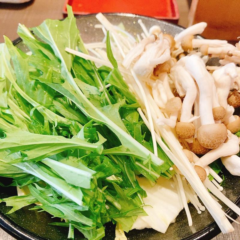 野菜盛り合わせ（しゃぶしゃぶセット）(ゆず庵 広島長束店 )