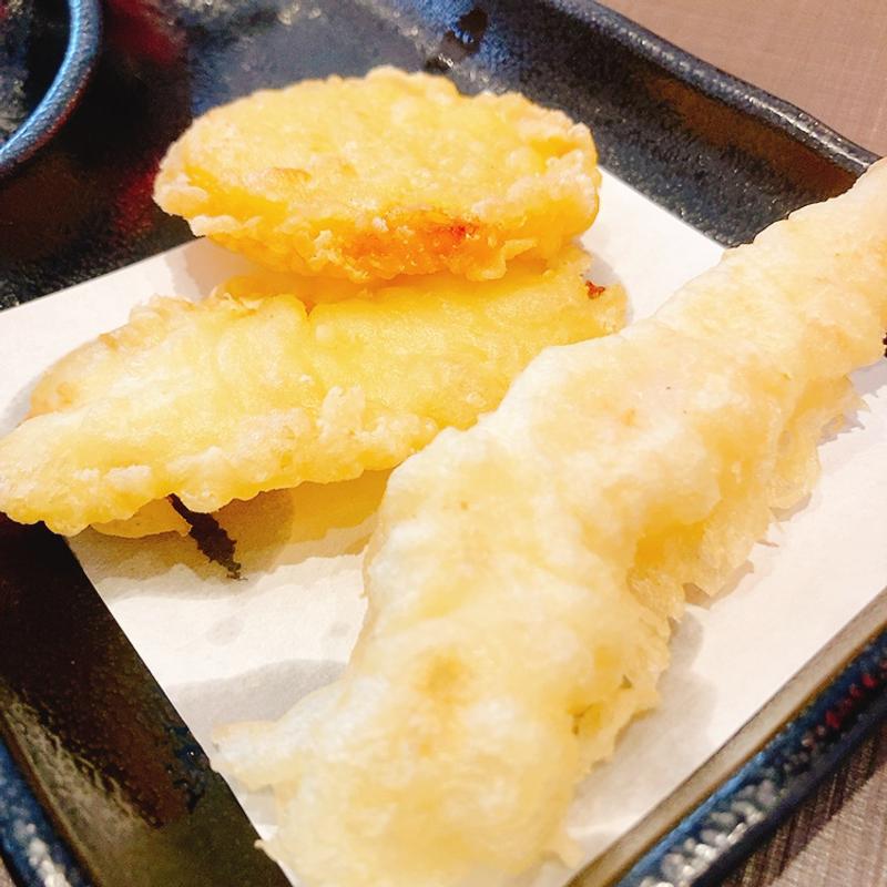 天ぷら盛り合わせ（しゃぶしゃぶセット）(ゆず庵 広島長束店 )