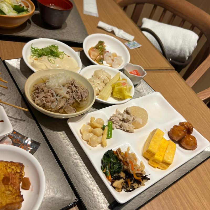 モーニングビュッフェ(京都 梅小路 花伝抄)