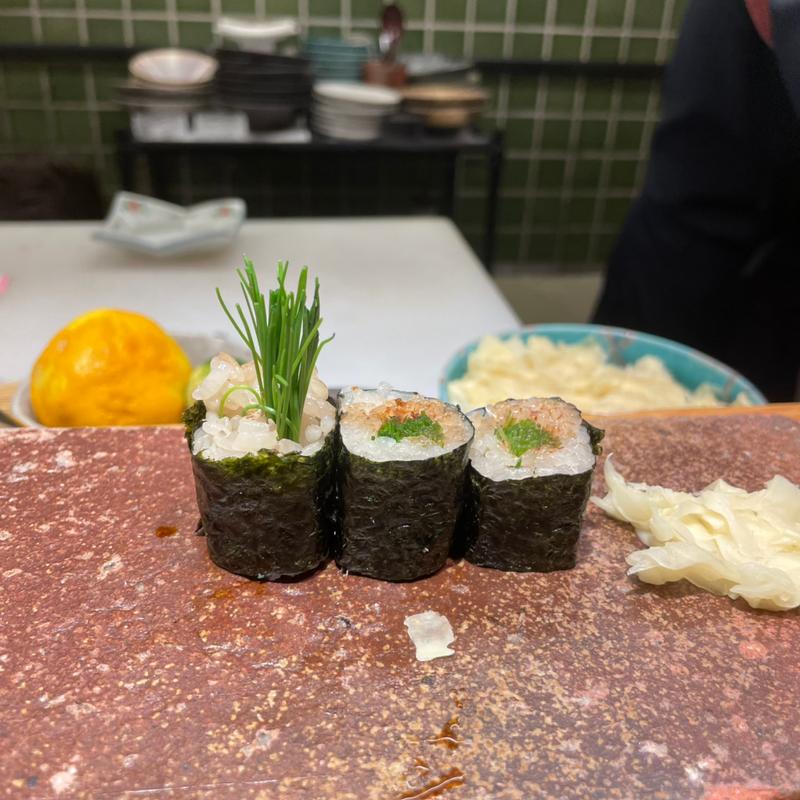 芽ねぎ巻き(天神寿司)